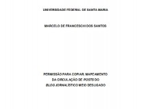 Permissão para copiar, Marcelo De Franceschi (UFSM)